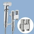 Double Garden Faucet Washing Machine Faucet Double Using Home Bibcock
