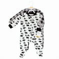 thumbnail image 2 of Hudson Baby Infant Boy Premium Quilted Zipper Sleep and Play, Bear Gray Black, 0-3 Months, 2 of 4
