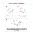 thumbnail image 6 of VEVOR Camping Hot Tent, 2 Persons Cabin Tent with Stove Jack & Poles, Waterproof Winter Tents Shelters with Fireproof Ground Mat, Portable 4 Season Tents for Hiking Fishing Hunting Backpacking, 6 of 9
