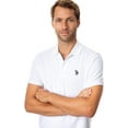thumbnail image 4 of U.S. Polo Assn. Men's Short Sleeve Solid Interlock Polo Shirt-WHBK-XL, 4 of 4