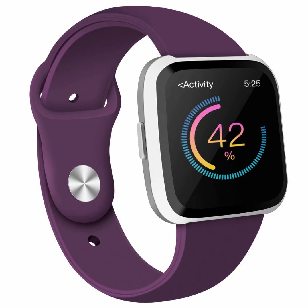 purple fitbit versa band
