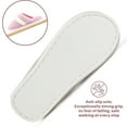 thumbnail image 4 of BERANMEY Cozy Slippers for Women House Shoes with Memory Foam Insoles Soft Fuzzy Cozy Indoor & Outdoor Anti Skid Rubber Sole Great Gift for Mom Girlfriend Ladies, 4 of 8