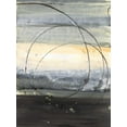 thumbnail image 2 of Hristova, Albena 12x14 Black Ornate Wood Framed with Double Matting Museum Art Print Titled - Horizon Balance IV Light, 2 of 4