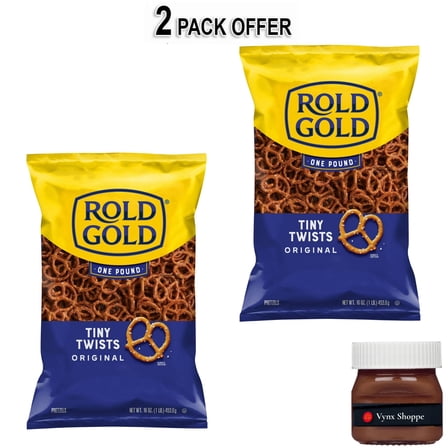 Rold Gold Original Tiny Twists Pretzels, 16 oz Bag