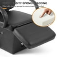 thumbnail image 3 of Artist Hand Black Shampoo Bowl and Chair Backwash Sink Salon Spa Beauty Tattoo with Adjustable Ceramic Bowl, Footrest, 3 of 7