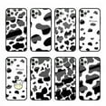thumbnail image 5 of Compatible with iPhone Case for Girls Women, Hard Back Case with Soft TPU Bumper Protective Cute Phone Case Cover with Cow Pattern for iPhone, 5 of 5