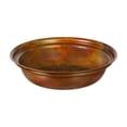 thumbnail image 2 of Evergreen 15"D Metal Rain Chain Basin, Copper Finish, 15''x 15'' x 5'' inches, 2 of 3
