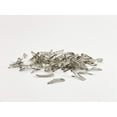 thumbnail image 2 of 100 pcs 30mm Snap Hair Clips - Silver Finish- Hair Bow Clip Accessories - for Hair Flowers, Bows, Fabric Flowers - Silver Hair Clip, 2 of 2