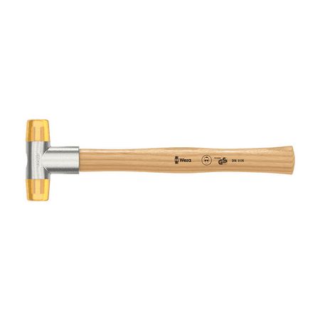 

Wera 05000025001 Soft-faced Hammer 100 with Cellidor Head sections 5 x 320.0 mm
