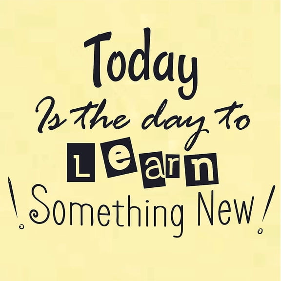 Classroom Wall Decals Stickers Decor Motivation Educational Quotes for Teachers Students School Room Nursery Kindergarten Library Bedroom Home Murals Decals Wall Art Vinyl Decoration Size (12x15 inch)