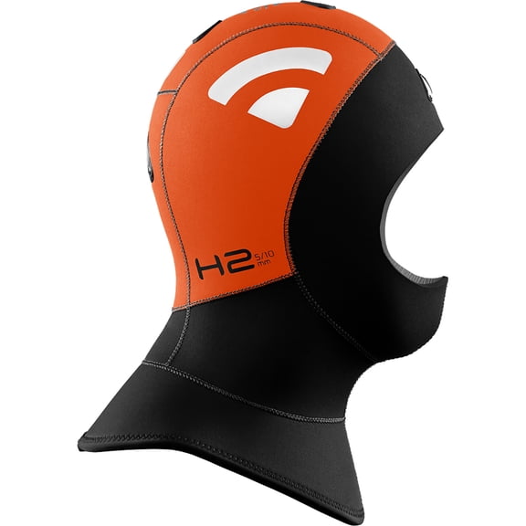 Waterproof 5/10mm H2 High Visibility Bibbed Hood X-Small