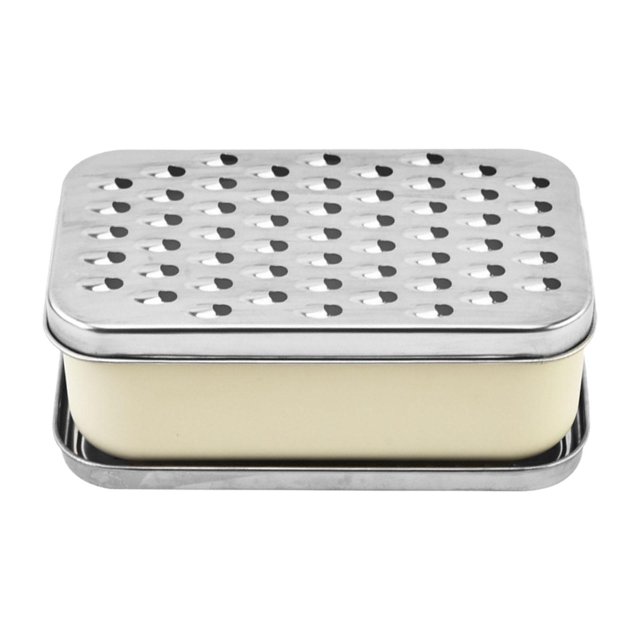 Rallador de rallas con contenedor manual fácil de usar disponible en ambos lados queso rallador de rallas para rallas para quesos de chocolate