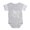 Heather Grey, variant on CafePress - Gothic Skull Initial N - Cute Infant Baby Football Bodysuit