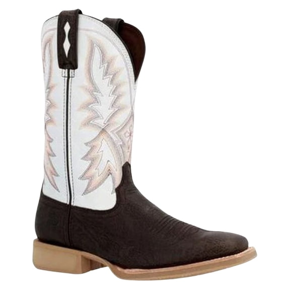 Durango® Rebel Pro Lite™ Dark Hickory & White Western Boot Size 8(M)