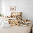 thumbnail image 6 of jejeloiu Western Cowboy 7 Pieces Bedding Comforter Set Kids,Country Print Full Bedding Set,Reversible, 6 of 7