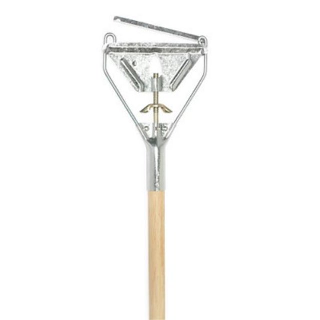 Carolina Mop Fabrication 7130 JANI 60 in. Janitor Change Rapide Mopstick avec Poignée en Bois