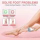 thumbnail image 4 of Electric Feet Callus Remover,Portable Rechargeable Foot File Pedicure Tools with Vacuum Adsorption Foot Grinder 2 Speed 3 Grinding Heads, 4 of 5