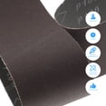 thumbnail image 3 of 2 Pcs Courroies de Ponçage Portables 180 Grains pour Ponceuse, 3 of 8