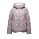 thumbnail image 5 of Puntoco Chaqueta De Algodón Cálida De Manga Larga Con Gorro De Color Liso Informal Para Mujer, 5 of 6