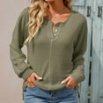 thumbnail image 2 of Pompotops Nouveau Style Mode Femme Manches Longues Ample Col Rond Haut Tricoté Liquidation, 2 of 3