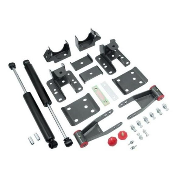3-4 in. Rear Lowering Flip Kit for 2007-2017 Chevy Silverado 1500