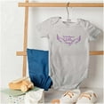thumbnail image 4 of Grandmas Little Angel Cute Grandchild Romper Boys or Girls Infant Baby Brisco Brands NB, 4 of 6