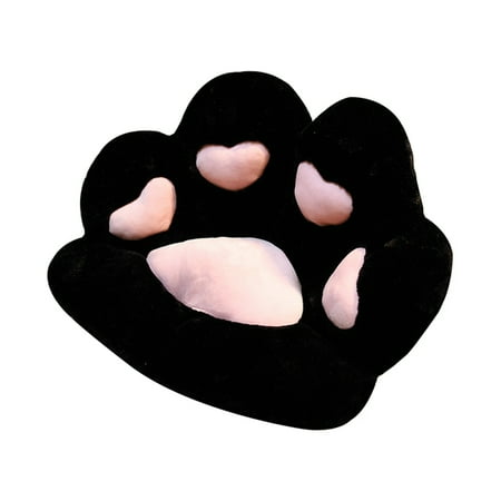 

Vera Natura Cartoon Bears Paw Shaped Back Cushion Throw Pillow for Kids Stuffed Animal Seat Toy Floor Bay Chair 24 * 28 Inch