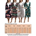 thumbnail image 2 of Peignoir Long d'Hiver pour Femmes en Molleton Doux et Pelucheux, Robe de Chambre, Pyjama, Tenue de Nuit, 2 of 4