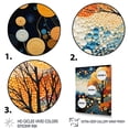 thumbnail image 3 of Designart "Dynamic Duality Colorful Mid Century Harmony V" Abstract Canvas Print, 3 of 5