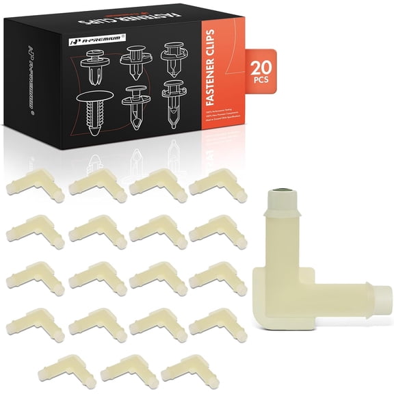 A-Premium 20 PCS Retainer Clip Fasteners Compatible with Ford Model