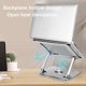 thumbnail image 2 of Laptop Stand for Ipad Macbook Huawei Lenovo Computer Silver, 2 of 5