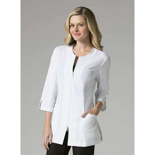 Maevn Maevn Women's Ladies 3/4” Sleeve Lab Jacket 8803 Walmart