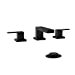 thumbnail image 1 of Quadrato 2 Handle Widespread Lavatory Faucet - Matte Black, 1 of 1