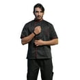 thumbnail image 4 of Toptie 3 Pack Men & Women Short Sleeve Chef Coat Jacket-SET8-XXL, 4 of 5