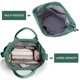 thumbnail image 4 of Bolso de mano KALIDI Corduroy Frost Green para mujeres que trabajan y viajan, 4 of 8