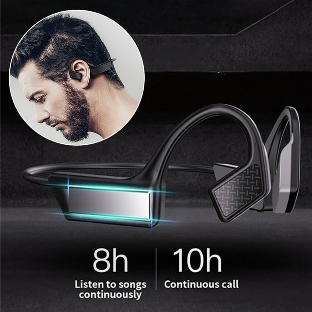 Auriculares inalámbricos para conducción Auriculares estéreo Bluetooth 5.0