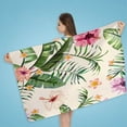 thumbnail image 4 of Bath Towels for Travel and Home – Absorbent Microfiber Beach Towel for Women Men Sandproof Accessory Lightweight Quick-Dry Large Multipurpose Bath Towel, 4 of 5