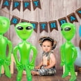 thumbnail image 5 of 4-Piece Large Inflatable Martian Alien Toys 35 Inches Decorative Props for Halloween or Birthday Party Themes, 5 of 5