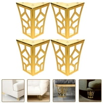 CTIRCHIU 4Pcs Iron Furniture Leg for Sofa Support 10.0x9.5x5.0in
