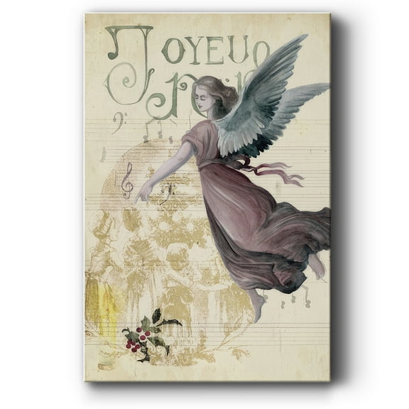 Christmas Greetings Collection B- Gallery Wrapped Canvas