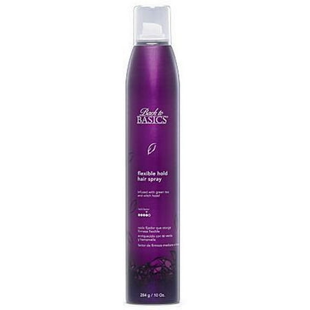 Back To Basics Flexible Hold Hair Spray Infused With Green Tea