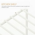 thumbnail image 5 of STRANDCHIC Multi-Use White Kitchen Counter Shelf for Home Storage and Organization, 5 of 6