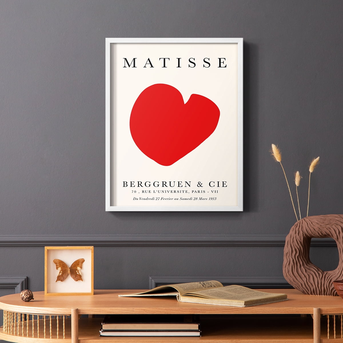 Matisse CCXVIII in Solid Wood 8 x 10 Framed Print