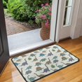 thumbnail image 2 of LightColor Cartoon Dinosaurs Leaves Pattern Door Rugs,Washable Non Slip Door Mats Indoor,Decorative Door Mats,Entry Mat Indoor for Entrance,Bedroom,Kitchen,Bathroom,30"x17", 2 of 6