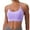 Purple, variant on Smooth Sports Bras For Women Workout Tops Y Back Padded Yoga Bra Basic Wireless Bra,Color:Purple