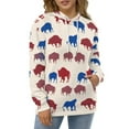 thumbnail image 4 of Buffalo Football 3d Sweatshirts Hoodie Fashion Casual Personality Men's Women Street Hoodie Pullovers Long Sleeve Comfortable Top, 4 of 6