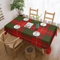 thumbnail image 2 of Rectangle Table Cloth, Clan Cameron Tartan Resistant Washable Tablecloth Decorative Table Cover for Dining, Indoor and Outdoor, 2 of 6