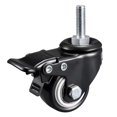 thumbnail image 5 of 2 Inch Industrial Caster Universal Wheel With Brake Silent Directional Wheel Heavy Industrial Wheel, 5 of 6