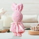 thumbnail image 5 of Bunny Accompaniment Return Gift Pineapple Warp Knit Towel, Pineapple Warp Knit Towel, soft plush design, tropical fruit pattern, absorbent microfiber fabric, foldable travel size, for beach, 5 of 9