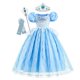 thumbnail image 1 of Ropa de Disney para niñas, vestidos de fiesta de Cenicienta, vestido de baile de princesa, disfraz de Cosplay, vestido de encaje, vestido tutú elegante para niños 4T (etiqueta 120) Gao Jinjia LED, 1 of 2